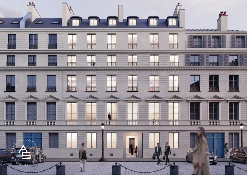 Le projet du 4 place du Palais Bourbon, Paris 7