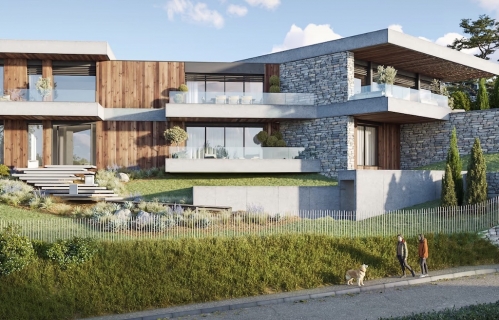 Le projet L'Emeraude à Annecy. 