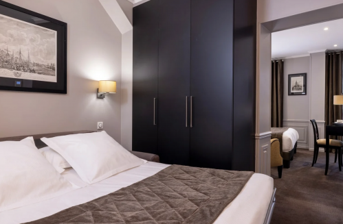 Le 4* Pavillon Monceau à Paris. 