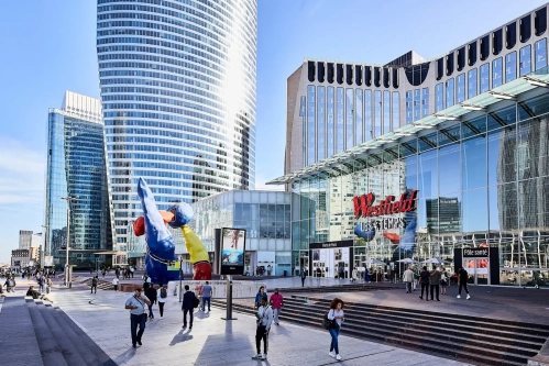 Le Westfiled Les 4 Temps à La Défense. © Unibail-Rodamco-Westfield