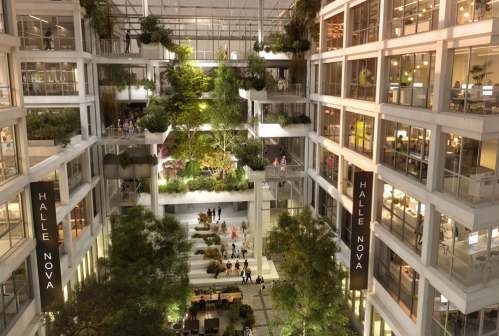 La Halle Nova, qui doit sortir de terre à Montpellier