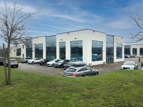 Les bureaux de l'entrée d'Evreux