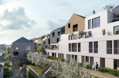 Le projet mixte d'Icade sur le site Flaubert, au Havre.