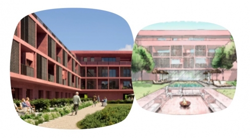 La future résidence seniors de Vilamoura, exploitée par Domitys. 