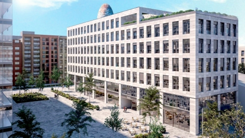 Le premier site de Wojo hors de France se situe à Barcelone, en Espagne. © Conren Tramway