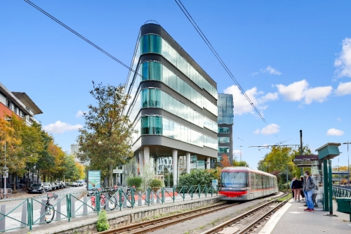 L'immeuble Euralliance A, à La Madeleine. © JLL