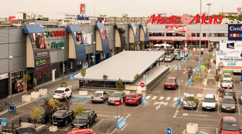 Le parc d'activités commerciales Rivas Futura, dans la région de Madrid. ©Lar España 