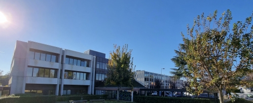 L'immeuble de bureaux du 10-16 rue Francis Combe, à Cergy-Pontoise.