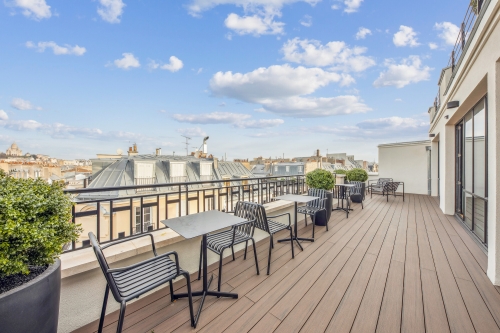 La terrasse du 3 Montyon, Paris 9 La terrasse du 3 Montyon, Paris 9