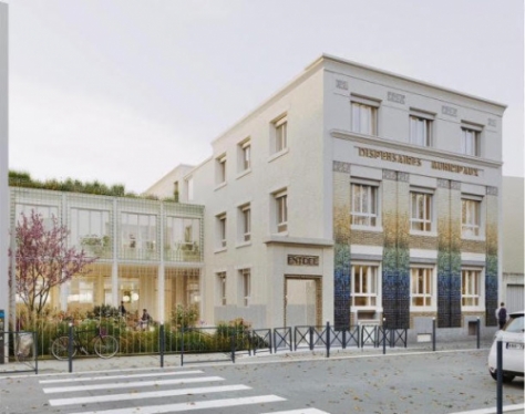 La Goutte de Lait, à Pantin. 