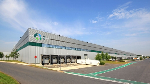 L'entrepôt Évry DC2. © Prologis