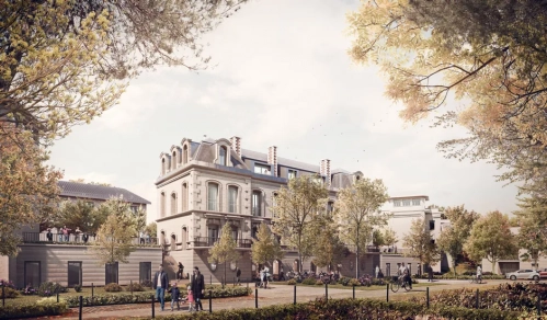 Illustration du projet de promotion "Au fil du parc" développé par Ogic. ©Ogic