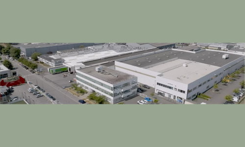 Le site de Kelias (ex-Lacroix Signalisation) à Saint-Herblain près de Nantes