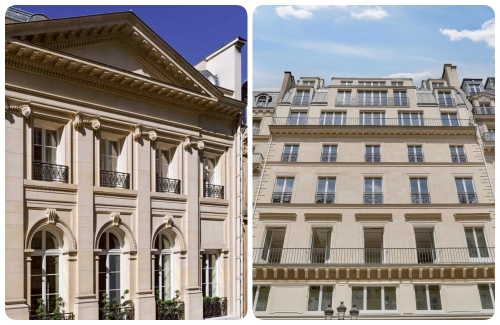 Les immeubles du quartier de La Muette et du 21 Paix Les immeubles du quartier de La Muette et du 21 Paix