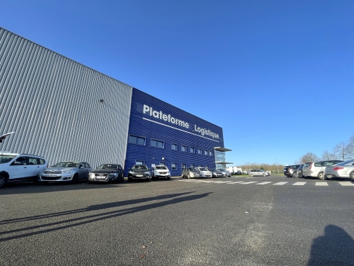 Le site logistique d'Othrys près de Nantes