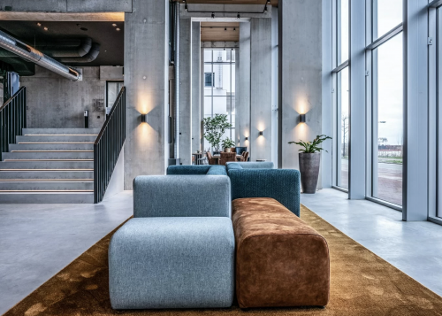 La résidence Minervahaven à Amsterdam. 