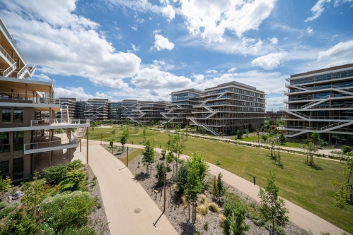 Le campus Arboretum à Nanterre. © Nicolas Thouvenin