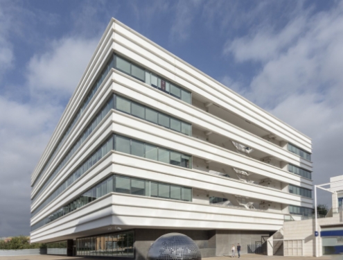 Le siège européen de Revlon et de Biomet, à Barcelone