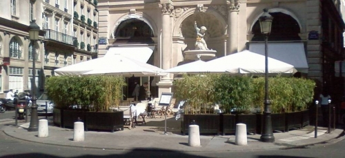 Le célèbre restaurant La Fontaine Gaillon, dans le 2e arrondissement de Paris. DR 