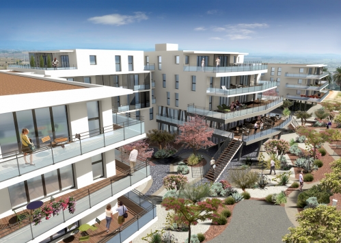 Une résidence seniors développée par Nexity pour A Plus Finance