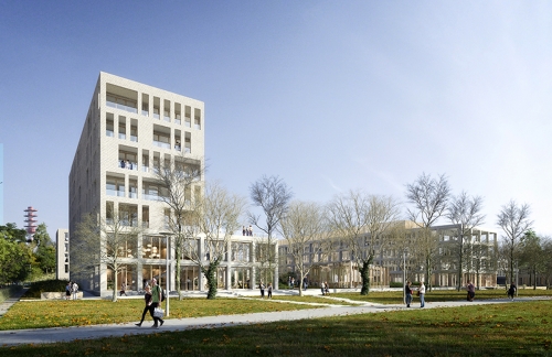 Le programme Novawest, à Nantes–Saint-Herblain. © Galeo