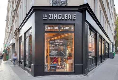 La Zinguerie, au 95 rue du Chemin Vert, dans le 11e parisien.  La Zinguerie, au 95 rue du Chemin Vert, dans le 11e parisien.