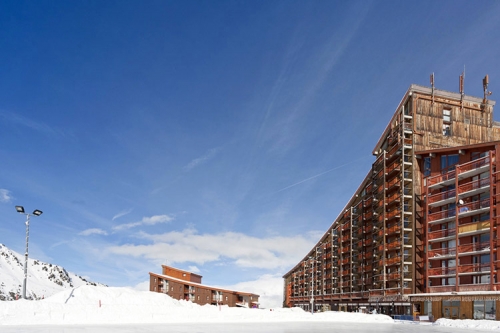 L'hôtel-club 4* Les Mélèzes, première propriété de la SCPI Pierre Altitude.