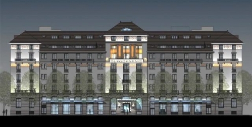 Le plan du Lugdunum à Lyon, dans le portefeuille d'Aviva Investors Real Estate France.