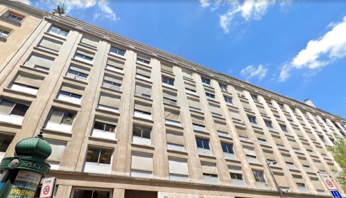 La copropriété du 8 Bellini, Paris 16. © Google Maps