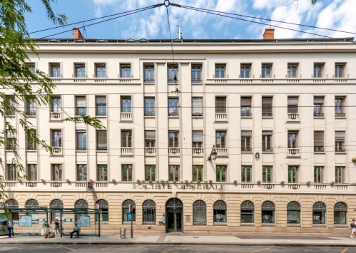 Le 6 rue de la République à Lyon, construit fin XIXe.