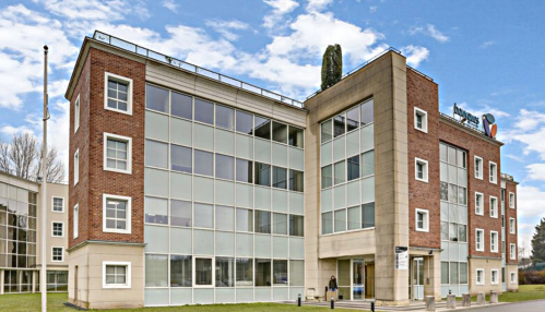 L'immeuble de bureau situé à Marcq-en-Barœul