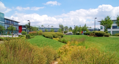 Le parc du Val Saint-Quentin, Voisins-le-Bretonneux.