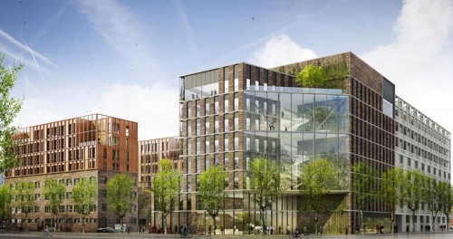 Le futur campus barcelonais de la Toulouse Business School.