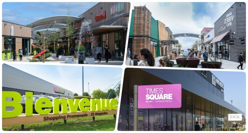 Les quatre actifs cédés par Frey à Batipart. © Frey