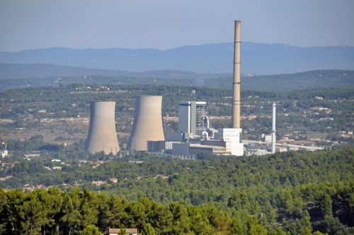 La centrale de Gardanne compte une tranche charbon de 600 MW et une tranche biomasse de 150 MW. 
