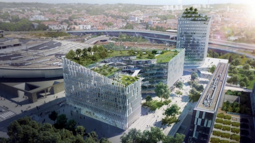 Le Biotope, siège de la Métropole Européenne de Lille Le Biotope, siège de la Métropole Européenne de Lille