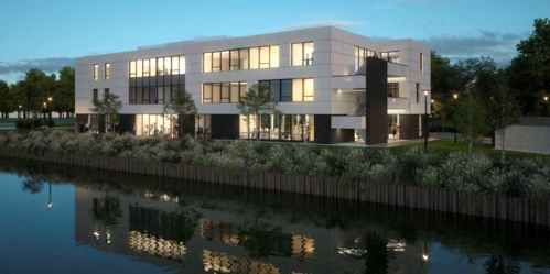 Le nouvel immeuble de Foncière Inea près de Lille.