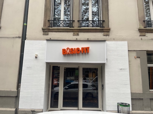 Le Basic Fit rue de Wissembourg. 