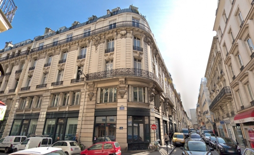 Le 22 rue Bergère, Paris 9 © Google Maps