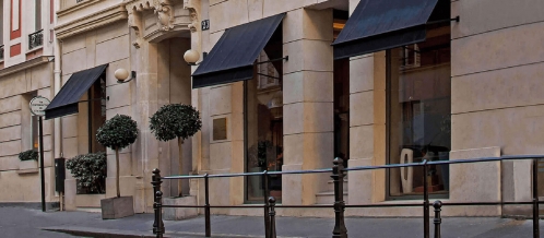 L'hôtel Tilsitt Etoile dans le 17e arrondissement de Paris. 