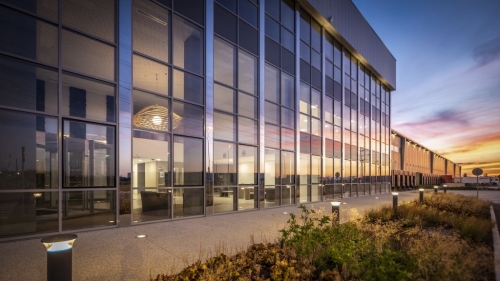 L'entrepôt Easydis à Corbas. 