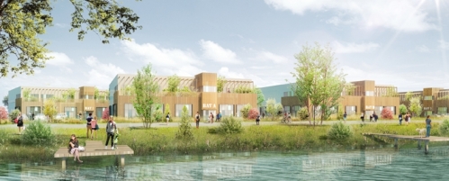 Un exemple de parc d'activités Spirit à Bois d'Arcy.