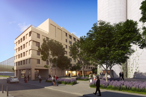 La future enseigne Whoo Legendre XP à Bordeaux.