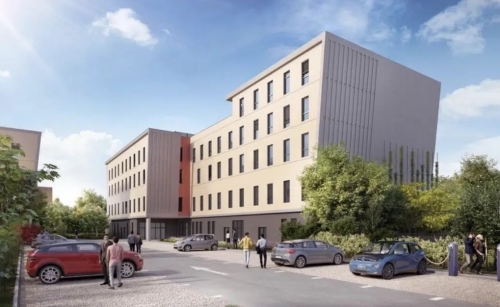 L'ensemble Booster, à Saint-Fons. 