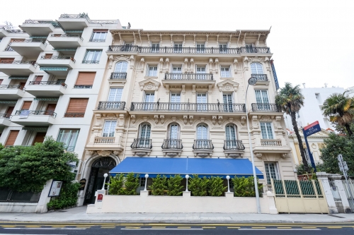 L'hôtel Excelsior Nice.