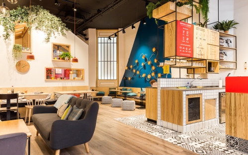 L'Anticafé à Lyon. 