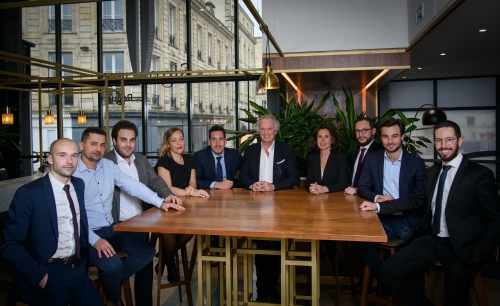 L'équipe bordelaise d'Arthur Loyd