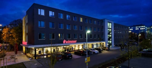 Le B&B Hotel München-Olympiapark, avant qu'il ne soit rebrandé.