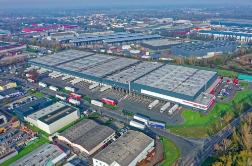 La plateforme de Blanquefort, en Gironde. © CBRE 