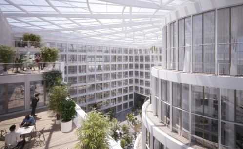 Fresk à Issy-les-Moulineaux. 